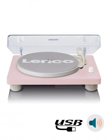 Проигрыватель виниловых дисков с встроенной акустикой Lenco LS-50