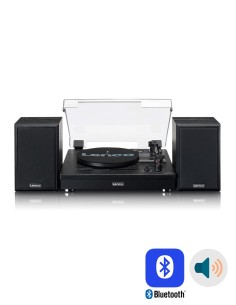 Проигрыватель виниловых дисков с внешней акустикой Lenco LS-101 Black Wood 2