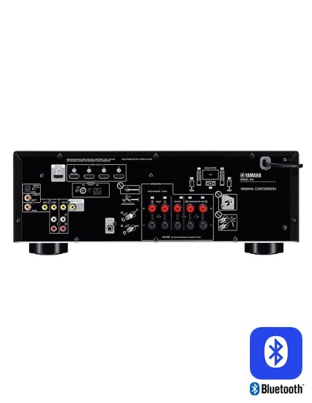 Ресивер аудио-видео Yamaha RX-V385 сзади