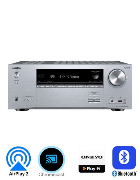 Аудио-видео ресивер Onkyo TX-NR6100 Серебристый