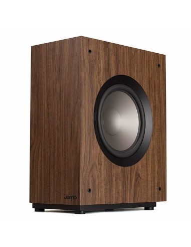 Активный сабвуфер Jamo S 810 SUB Walnut сбоку