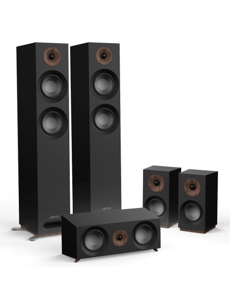 Комплект акустики домашнего кинотеатра Jamo S 807 HCS Black