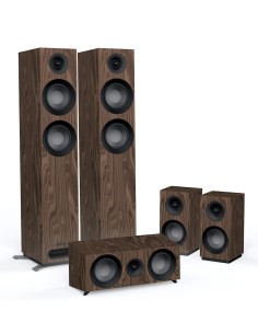 Комплект акустики домашнего кинотеатра Jamo S 807 HCS Walnut