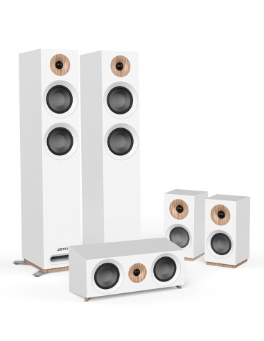 Комплект акустики домашнего кинотеатра Jamo S 807 HCS White