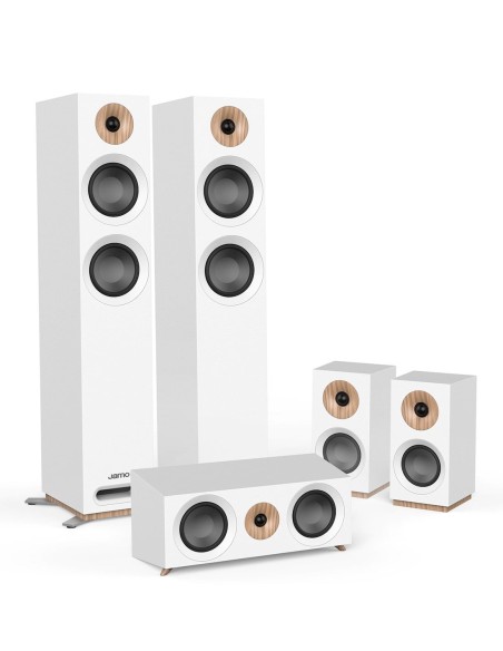 Комплект акустики домашнего кинотеатра Jamo S 807 HCS White