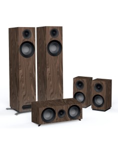 Комплект акустики домашнего кинотеатра Jamo S 805 HCS Walnut