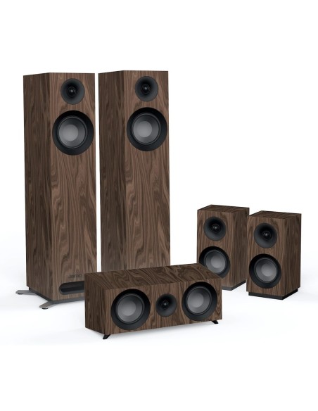 Комплект акустики домашнего кинотеатра Jamo S 805 HCS Walnut