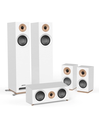 Комплект акустики домашнего кинотеатра Jamo S 805 HCS White