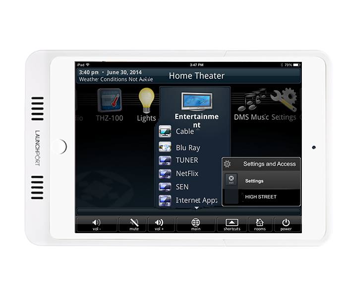 LaunchPort с системой Total Control от URC