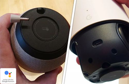 Google Home разъемы и подключения Google Home разъемы и подключения