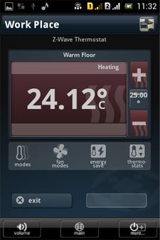 Режим нагрева термостата CH-201