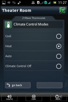 Термостат CH-201 выбор режимов Термостат CH-201 выбор режимов