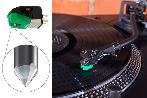 Картридж AT-VM95E в сборке с хедшеллом AT-HS6BK