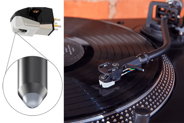 Картридж AT-VM95SP в сборке с хедшеллом AT-HS6BK