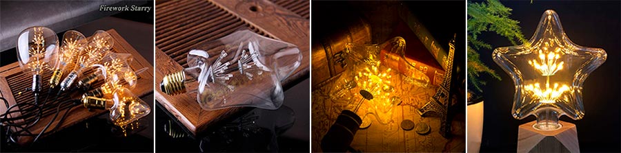 Диммируемая LED лампа Star Firework Starry E27 3W 2200K