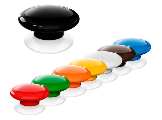 Кнопка Fibaro The Button FGPB-101 варианты цветов
