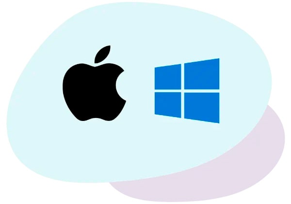 SMART Board® GX165 поддерживает Windows® и Mac®