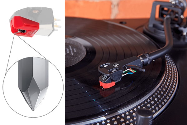 Сменный стилус AT-VMN95ML для картриджа AT-VM95ML