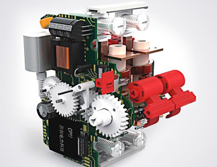 Сервоприводы автоматических WiFi выключателей Tuya Smart Circuit Breaker