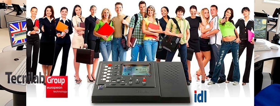 Лингафонный кабинет с цифровой аудио-панелью Tecnilab IDL Digital