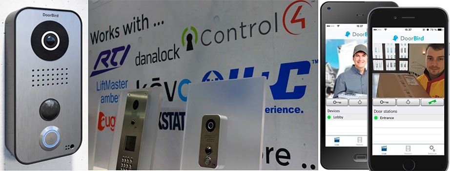 Двухсторонний модуль видеодомофона DoorBird для Total Control®